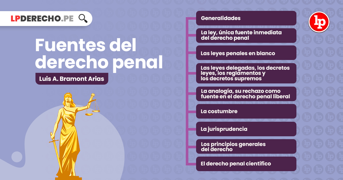 Las 7 Fuentes Del Derecho Penal Que Debes Conocer: Encuentra La ...